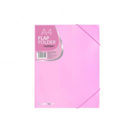 Carpeta blanda A4 - Rosa pastel