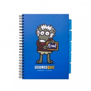 Cuaderno escolar A4 Einstein de Kukuxumusu 1