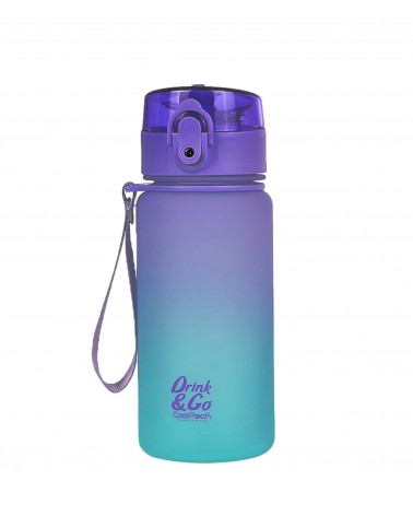 Botella de agua reutilizable BRISK light gradient purple-blue