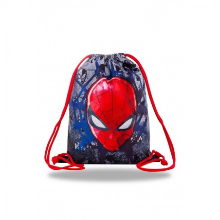 Mochila saco BETA Disney - Spiderman black